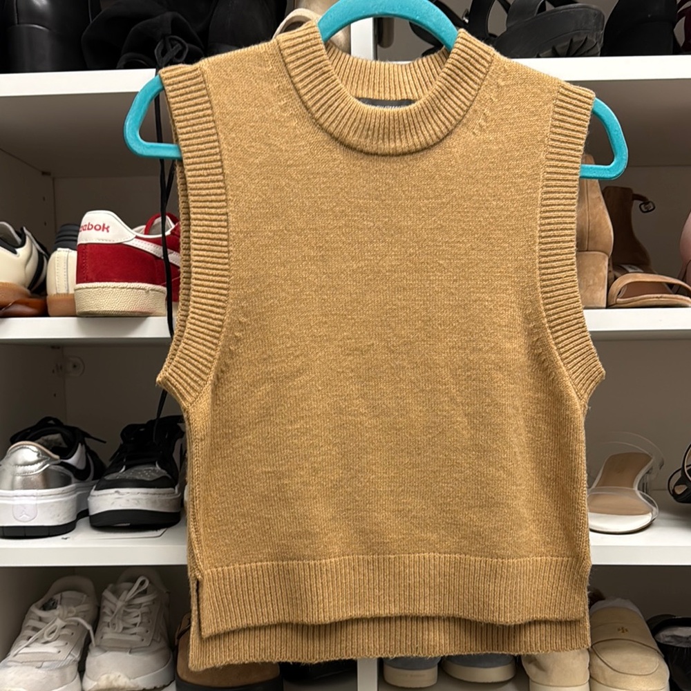 French Connection Sleeveless Sweater Top